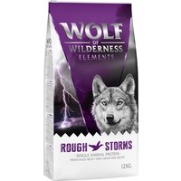 Kody rabatowe zooplus - Dwupak Wolf of Wilderness „Elements”, 2 x 12 kg - Rough Storms, kaczka