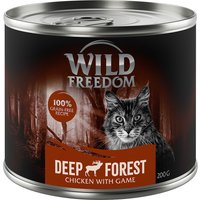 Kody rabatowe Wild Freedom Adult, 6 x 200 g -  Deep Forest – Dziczyzna i kurczak