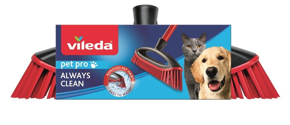 Kody rabatowe VILEDA Pet Pro Always Clean Szczotka bez drążka do sierści i włosów
