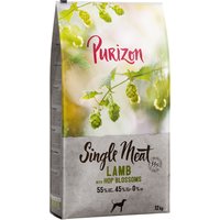 Kody rabatowe zooplus - Purizon Single Meat, jagnięcina z groszkiem oraz kwiatami chmielu - 12 kg