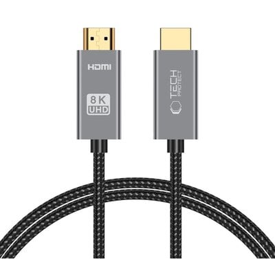 Kody rabatowe Kabel HDMI TECH-PROTECT UltraBoost 4K 120HZ/8K 60HZ 1 m Szary