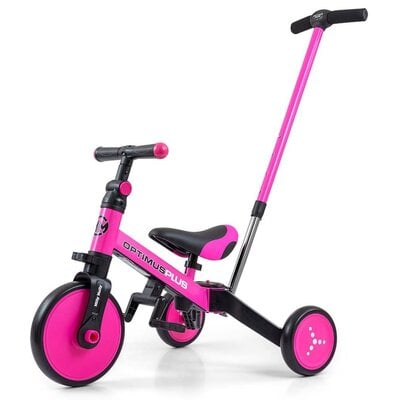 Kody rabatowe Rowerek biegowy MILLY MALLY Optimus Plus 4w1 Różowo-czarny