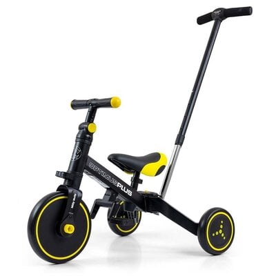 Kody rabatowe Rowerek biegowy MILLY MALLY Optimus Plus 4w1 Czarno-żółty