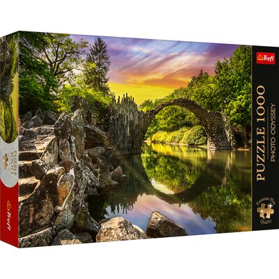 Kody rabatowe Puzzle TREFL Premium Plus Quality Photo Odyssey Most Rakotza w Kromlau Niemcy 10811 (1000 elementów)