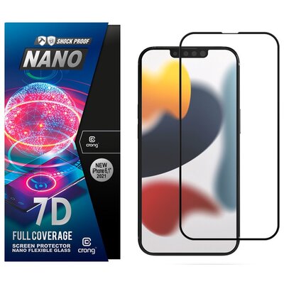 Kody rabatowe Avans - Szkło hybrydowe CRONG Nano Flexible Glass do iPhone 13/13 Pro/14