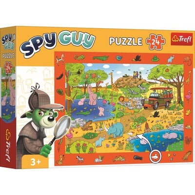 Kody rabatowe Puzzle TREFL Spy Guy Safari 15591 (24 elementy)