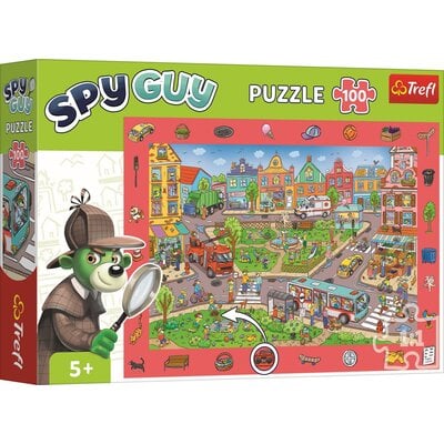 Kody rabatowe Puzzle TREFL Spy Guy Miasto 15590 (100 elementów)