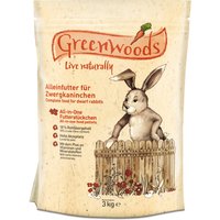 Kody rabatowe zooplus - Greenwoods pokarm dla królików miniaturowych - 3 kg