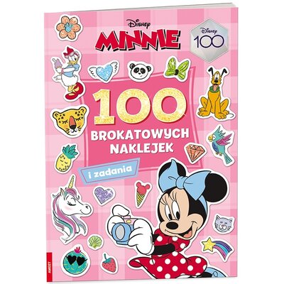 Kody rabatowe Disney Minnie 100 brokatowych naklejek NB-9101