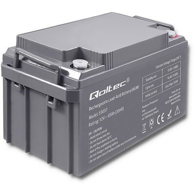 Kody rabatowe Akumulator QOLTEC 53037 65Ah 12V