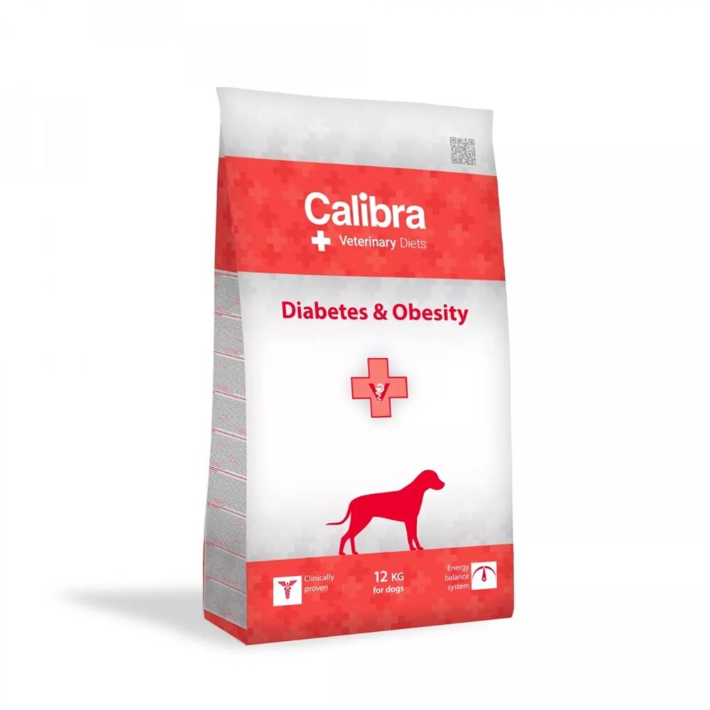 Kody rabatowe Krakvet sklep zoologiczny - CALIBRA Veterinary Diets Dog Diabetes&Obesity - sucha karma dla psa - 12 kg
