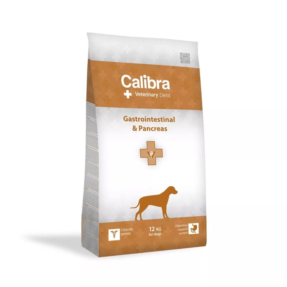Kody rabatowe Krakvet sklep zoologiczny - CALIBRA Veterinary Diets Dog Gastrointestinal & Pancreas - sucha karma dla psa - 12 kg