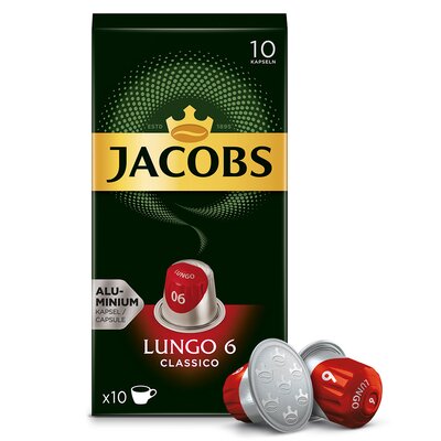 Kody rabatowe Avans - Kapsułki JACOBS Lungo Classico 6 do ekspresu Nespresso