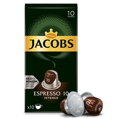 Kody rabatowe Avans - Kapsułki JACOBS Espresso Intenso 10 do ekspresu Nespresso
