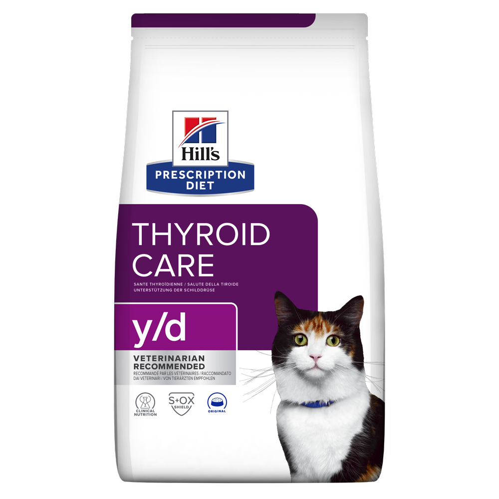 Kody rabatowe HILL'S Thyroid Care y/d - sucha karma dla kota - 1,5 kg