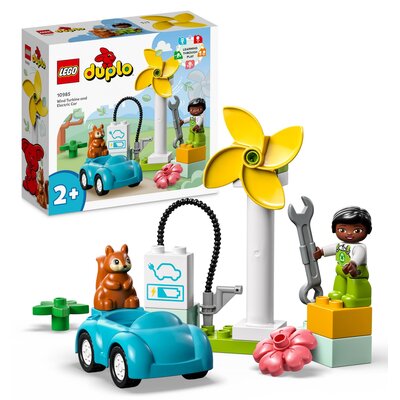 Rabaty - LEGO 10985 DUPLO Turbina wiatrowa i samochód elektryczny